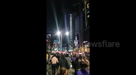 Runners in Los Angeles gather to honor the passing of Kobe Bryant