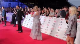 Lydia Bright Who Is Heavily Pregnant Attends The NTA Awards Red Carpet