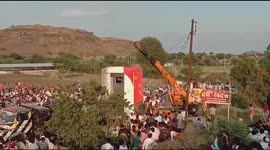 25 dead after catastrophic bus crash in south-west India