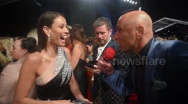 Alan Carr and Melanie Sykes On The Red Carpet For The NTA Awards