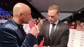 Callum Best At The Red Carpet For The NTA Awards. Interview With Simon Gross