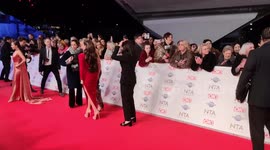 Max Bowden, Natalie Cassidy and Katie McGlynn On the Red Carpet For The NTA Awards