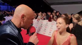 Louisa Lytton arrives At The Red Carpet Of The NTA Awards