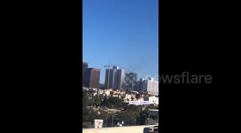 Fire in Brentwood sees helicopter response