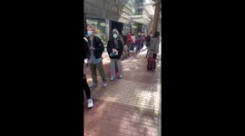 Endless queues emerge as Hong Kongers race to stock up on masks and sanitiser