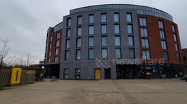 UK hotel room sealed off after guest falls ill