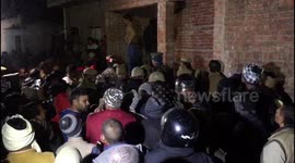 Moment police free 23 children held by hostage-taker in India after tense standoff