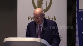 FW De Klerk - Thuli Madonsela & Journalists led to Zuma's downfall