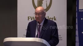 FW De Klerk - Racial Reconciliation abandoned