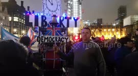 People Ready To Celebrate Brexit Day In London