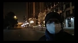 Indian student recorded empty roads of Wuhan during busy hours