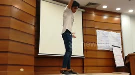 Talented Guy Perform Robbots Dance Show
