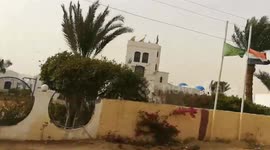 Old Traveling Road In Qarun lake Morning Travel View