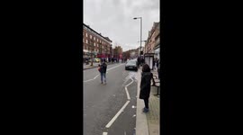 Armed police converge on Streatham after two stabbed in terror attack