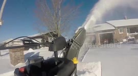 Remote Control Snow Blower
