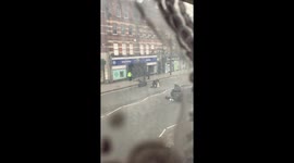High res file of police attending to Streatham terrorist