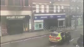 Streatham attack: Eyewitness video shows London police approach dead terrorist