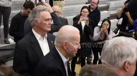 Iowa: Joe Biden shakes hands, takes selfies with supporterssupporters