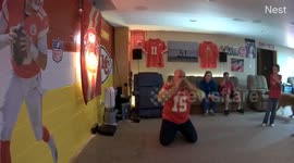 Lifelong family of Chiefs fans go CRAZY as team captures first Super Bowl in 50 years