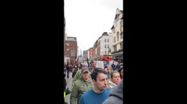 Londoners seen evacuating after suspected WW2 bomb found in Soho