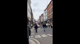 Police cordon off Dean Street after suspected WWII bomb found in Soho
