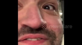 Trying to make my friend gag or throw by pretending to throw up.