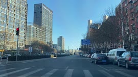 Beijing's central business district desolate as coronavirus fears continue