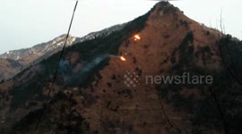 One dead and four injured on Kashmir border as both India and Pakistan engage violently
