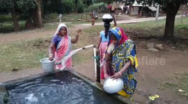 Villagers design tap that supplies water without electricity in southeast India