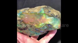 'Possibly of one of the finest gems recovered from Ethiopia': Dazzling Opal will blow your mind