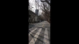 Shanghai empty crossing due to Coronavirus outbreak