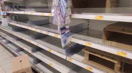 Hong Kong panic-buying sparks run on toilet paper, rice and noodles