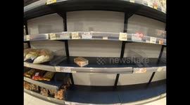 Panic buying cause stores in Hong Kong to run empty of essential goods