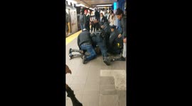 Days after free transit protest, NYPD aggressively arrest subway fare evader