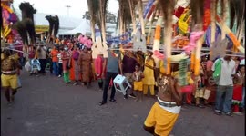 Coronavirus outbreak doesn't stop Thaipusam festival celebration in Malaysia