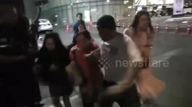 Terrified shoppers flee mall as gunman kills 12 and takes hostages in Thailand