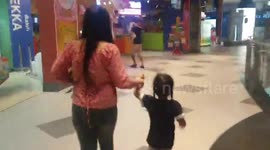Terrified families run into room to hide during mass shooting in Thailand