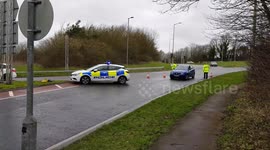 Trees Fallen Block Road, winds StormCiara Weather UK