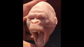 1/12 scame Gorilla Head fridge magnet