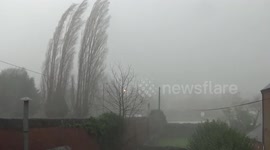 Storm Ciara brings squally winds and rain to Derbyshire