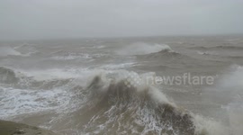Storm Ciara - Lashing Kent Coast (Ramsgate)