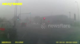 Heavy rain during Storm Ciara makes for dangerous driving conditions in Nottingham