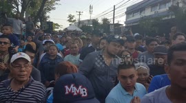 Thousands of Salvadorans have concentrated on the outskirts of the Legislative Palace before the call of President Bukele