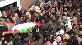 Funeral of Palestinian teen shot dead during clashes takes place in West Bank