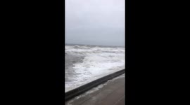 Storm Ciara hammers Blackpool on day two.