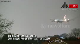 Storm Ciara helps plane set new record for fastest New York to London flight