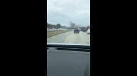 Truck Engulfed in Flames