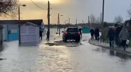 Brightlingsea Surge aftermath Storm Ciara part one