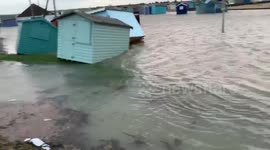 Extended look homes, cars damaged caused by Storm Ciara in Essex