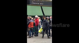 Emma Corrin spotted filming as Princess Diana on set of The Crown season four